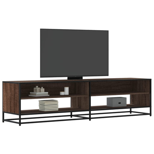 Dulap TV, stejar maro, 180,5x40x46 cm, lemn prelucrat - WALTI WALTI