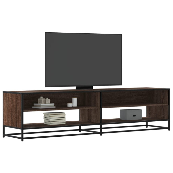 Dulap TV, stejar maro, 180,5x40x46 cm, lemn prelucrat - WALTI WALTI
