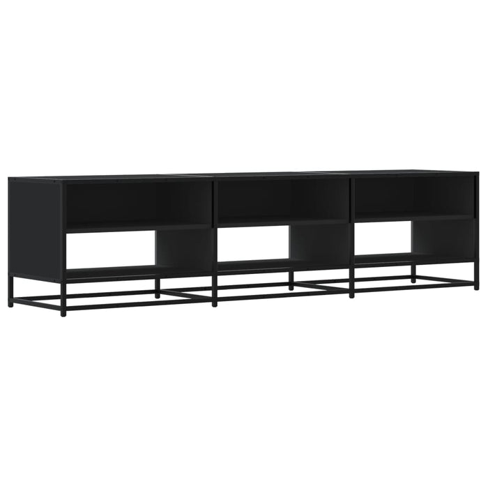 Comodă TV, negru, 180x40x46 cm, lemn prelucrat - WALTI WALTI