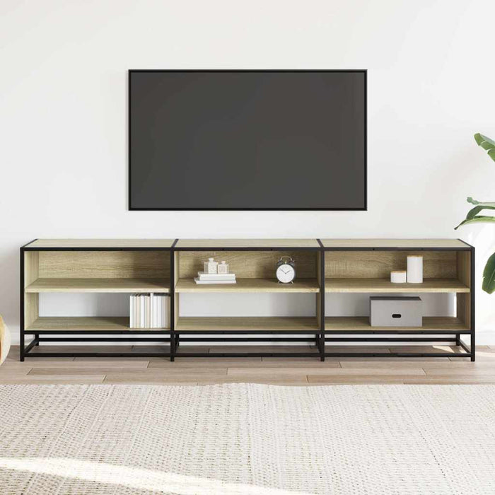 Comodă TV, stejar sonoma, 180x40x46 cm, lemn prelucrat - WALTI WALTI