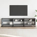 Dulap TV, gri sonoma, 180x40x46 cm, lemn prelucrat - WALTI WALTI
