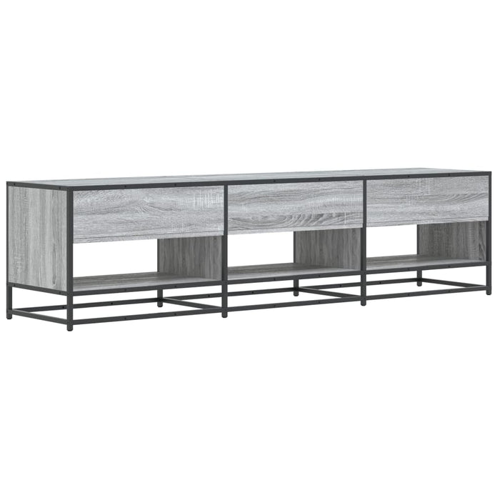 Dulap TV, gri sonoma, 180x40x46 cm, lemn prelucrat - WALTI WALTI