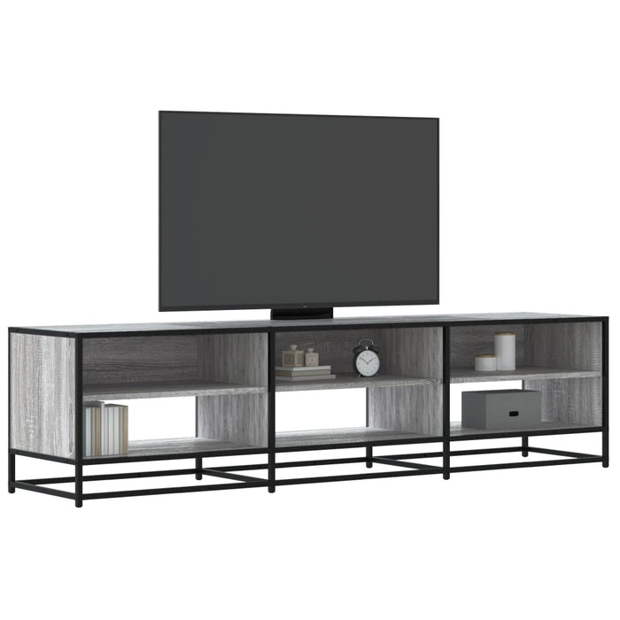 Dulap TV, gri sonoma, 180x40x46 cm, lemn prelucrat - WALTI WALTI