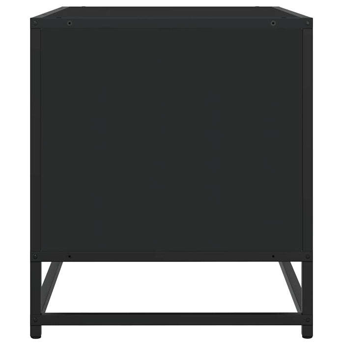 Comodă TV, negru, 270x40x46 cm, lemn prelucrat - WALTI WALTI