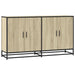 Dulap, stejar sonoma, 134x35x76 cm, lemn prelucrat - WALTI WALTI
