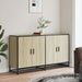 Dulap, stejar sonoma, 134x35x76 cm, lemn prelucrat - WALTI WALTI