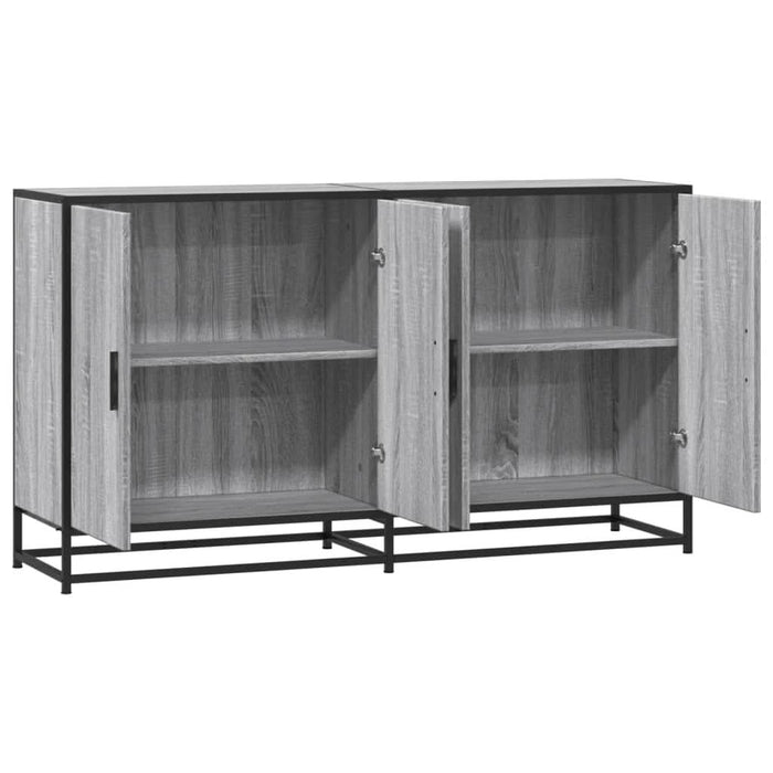 Dulap, gri sonoma, 134x35x76 cm, lemn prelucrat - WALTI WALTI