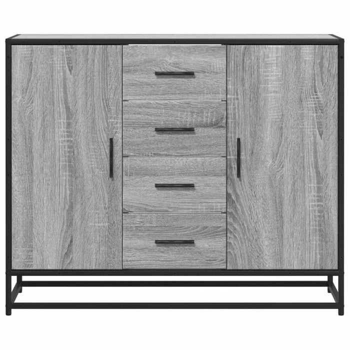 Dulap, gri sonoma, 92x35x76 cm, lemn prelucrat - WALTI WALTI