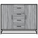 Dulap, gri sonoma, 92x35x76 cm, lemn prelucrat - WALTI WALTI