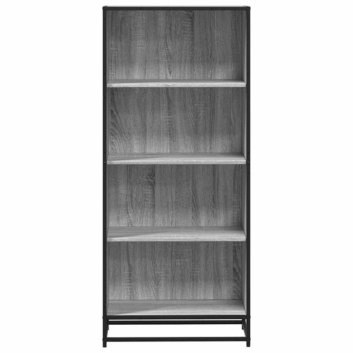 Bibliotecă, gri sonoma, 60x35x139 cm, lemn prelucrat WALTI