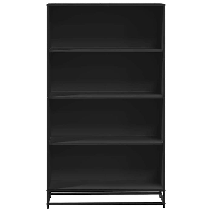 Bibliotecă, negru, 80,5x35x139 cm, lemn prelucrat - WALTI WALTI