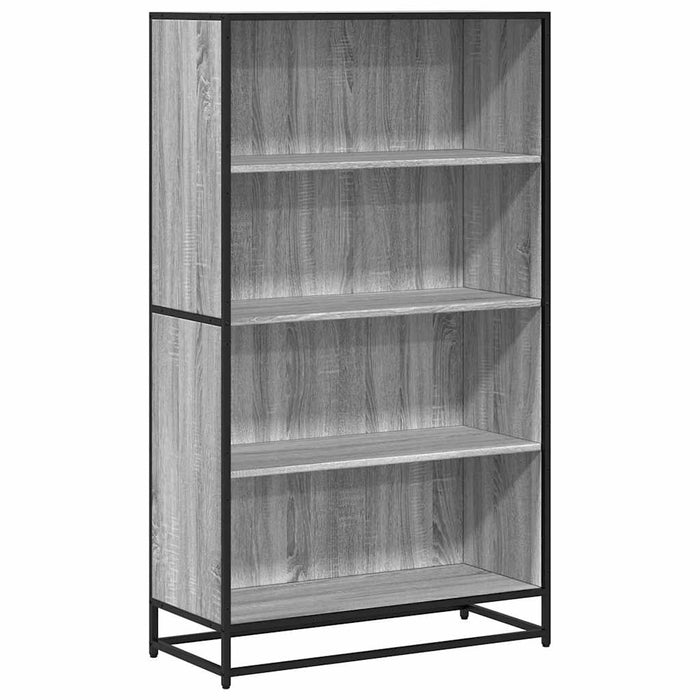 Bibliotecă, gri sonoma, 80,5x35x139 cm, lemn prelucrat - WALTI WALTI