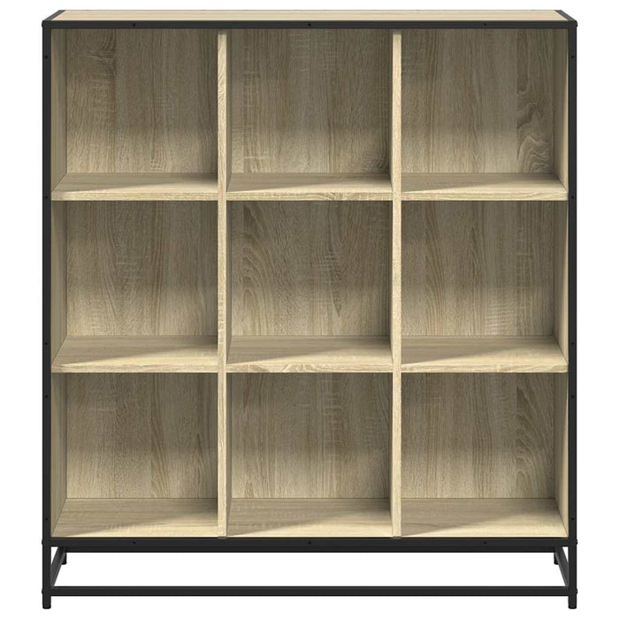 Bibliotecă stejar sonoma 97,5x33x107,5 cm, lemn prelucrat/metal - WALTI WALTI