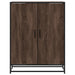 Pantofar, stejar maro, 75x38x97,5 cm, lemn prelucrat/metal - WALTI WALTI