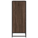 Pantofar, stejar maro, 75x38x97,5 cm, lemn prelucrat/metal - WALTI WALTI