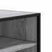 Pantofar, sonoma gri, 75x38x97,5 cm, lemn prelucrat/metal - WALTI WALTI