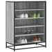 Pantofar, sonoma gri, 75x38x97,5 cm, lemn prelucrat/metal - WALTI WALTI