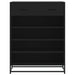Pantofar, negru, 75x38x97,5 cm, lemn prelucrat/metal - WALTI WALTI