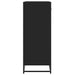Pantofar, negru, 75x38x97,5 cm, lemn prelucrat/metal - WALTI WALTI