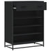 Pantofar, negru, 75x38x97,5 cm, lemn prelucrat/metal - WALTI WALTI
