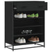 Pantofar, negru, 75x38x97,5 cm, lemn prelucrat/metal - WALTI WALTI
