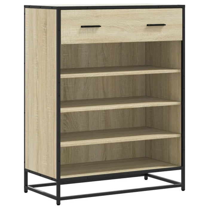 Pantofar, stejar sonoma, 75x38x97,5 cm, lemn prelucrat/metal - WALTI WALTI