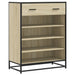 Pantofar, stejar sonoma, 75x38x97,5 cm, lemn prelucrat/metal - WALTI WALTI