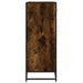 Pantofar, stejar fumuriu, 75x38x97,5 cm, lemn prelucrat/metal - WALTI WALTI