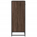 Pantofar, stejar maro, 75x38x97,5 cm, lemn prelucrat/metal - WALTI WALTI