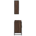 Set mobilier de baie, 2 piese, stejar maro, lemn prelucrat - WALTI WALTI