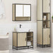 Set mobilier de baie, 2 piese, stejar sonoma, lemn prelucrat - WALTI WALTI