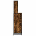 Set mobilier de baie, 3 piese, stejar fumuriu, lemn prelucrat - WALTI WALTI