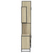 Set mobilier de baie, 3 piese, stejar sonoma, lemn prelucrat - WALTI WALTI
