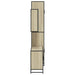 Set mobilier de baie, 3 piese, stejar sonoma, lemn prelucrat - WALTI WALTI
