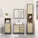 Set mobilier de baie, 3 piese, stejar sonoma, lemn prelucrat - WALTI WALTI