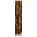Set mobilier de baie, 3 piese, stejar fumuriu, lemn prelucrat - WALTI WALTI