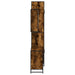 Set mobilier de baie, 3 piese, stejar fumuriu, lemn prelucrat - WALTI WALTI