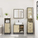 Set mobilier de baie, 3 piese, stejar sonoma, lemn prelucrat - WALTI WALTI