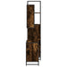 Set mobilier de baie, 3 piese, stejar fumuriu, lemn prelucrat - WALTI WALTI