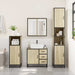 Set de mobilier de baie din 4 piese din lemn de stejar Sonoma - WALTI WALTI