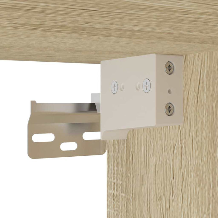 Set de mobilier de baie din 4 piese din lemn de stejar Sonoma - WALTI WALTI