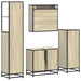 Set de mobilier de baie din 4 piese din lemn de stejar Sonoma - WALTI WALTI