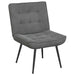 Scaun de relaxare gri închis 64x74x84 cm catifea - WALTI WALTI