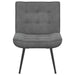 Scaun de relaxare gri închis 64x74x84 cm catifea - WALTI WALTI