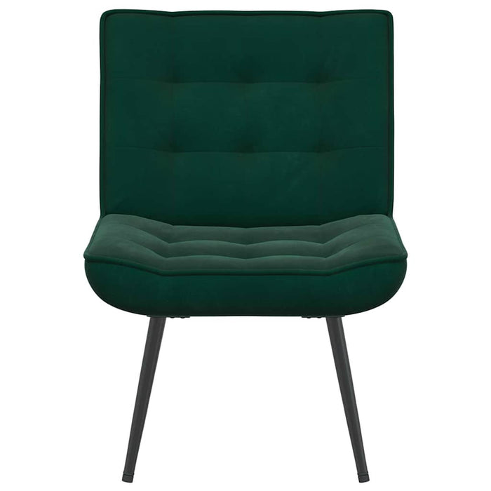 Scaun de relaxare Verde închis 64x74x84 cm catifea - WALTI WALTI