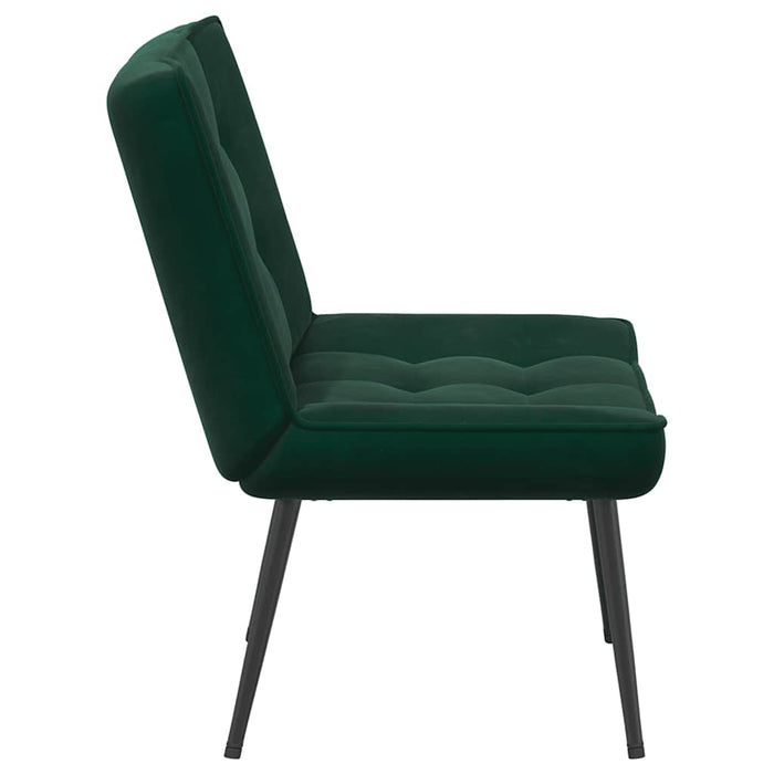 Scaun de relaxare Verde închis 64x74x84 cm catifea - WALTI WALTI