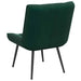 Scaun de relaxare Verde închis 64x74x84 cm catifea - WALTI WALTI