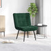 Scaun de relaxare Verde închis 64x74x84 cm catifea - WALTI WALTI