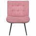 Scaun de relaxare roz 64x74x84 cm catifea - WALTI WALTI