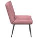 Scaun de relaxare roz 64x74x84 cm catifea - WALTI WALTI